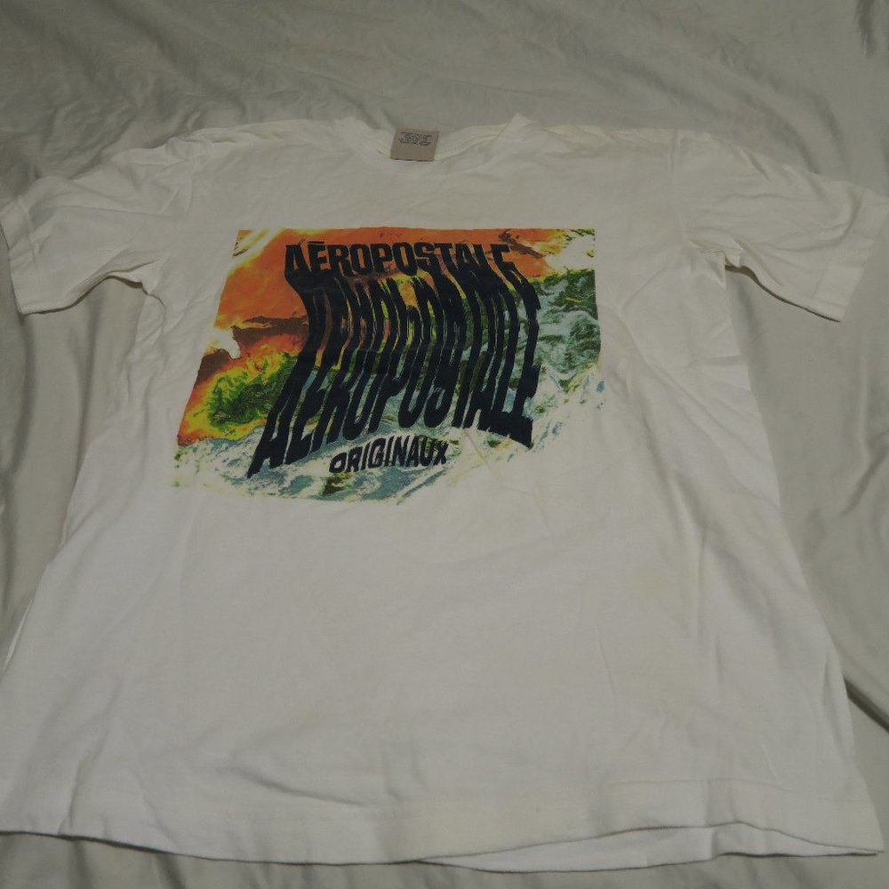 Vtg 90s Aeropostale Graphique-T Originaux T-Shirt